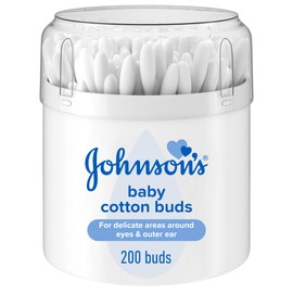 Johnson's Baby Cotton Buds - 1 X 200 Drum