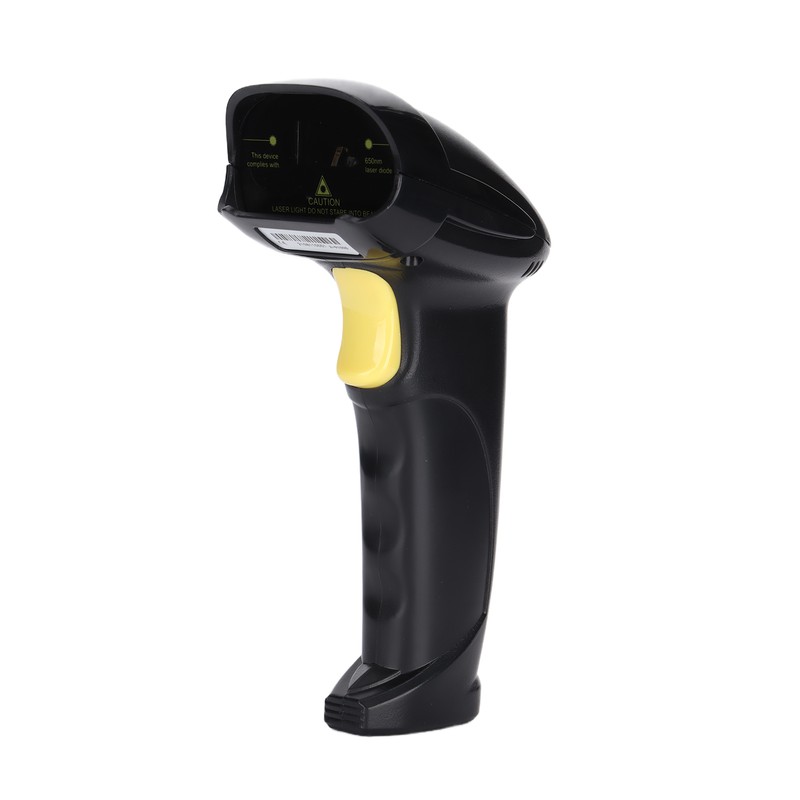 Barcode Scanner Wired Lasers Fast Stable Sensitive Accurate Ergonomic Handheld