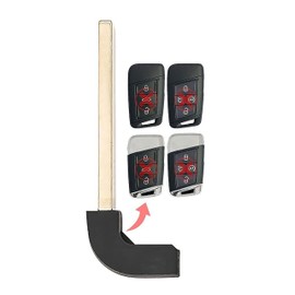 1x New Replacement Key Fob Remote Uncut Insert Blade Compatible with & Fit for Volkswagen - MPN KR5FS14-T-05