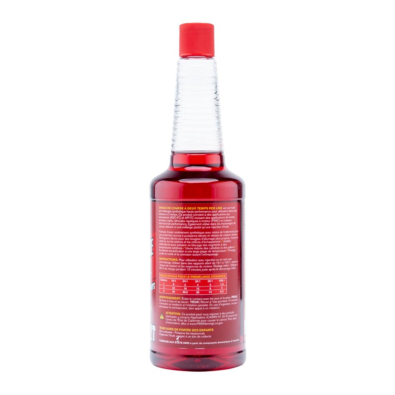 Red Line 40603 Two-Stroke Oil Racing Synthetic - 16 Ounce