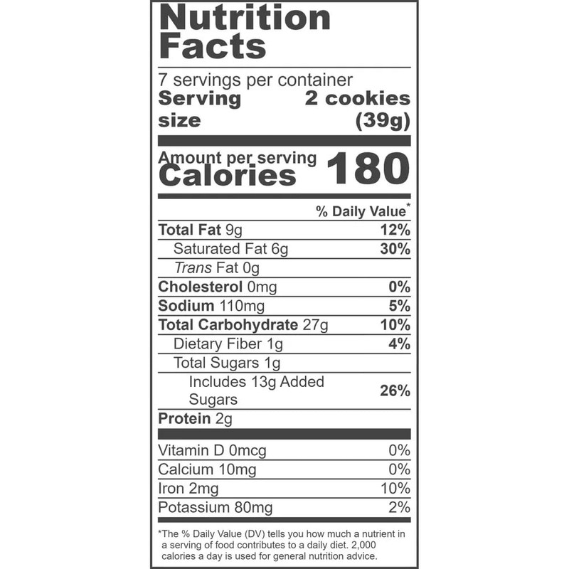 Dare Creme Cookies 10.2 ounce (pack of 2) (Fudge)