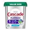 Cascade Platinum Dishwasher Pods, Dishwasher Detergent, Dish Detergent Soap, Fresh,