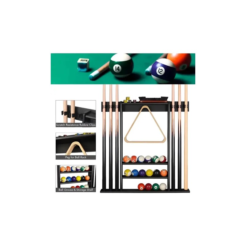 Bitina® - Soporte Para Tacos De Billar De Pared, Soporte