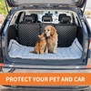 MDSASFD Dog Car Seat Cover for Back Seat 24.8x54 Inch