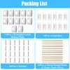 12 Pack Door Strike Plate Repair Kit - Stainless Steel