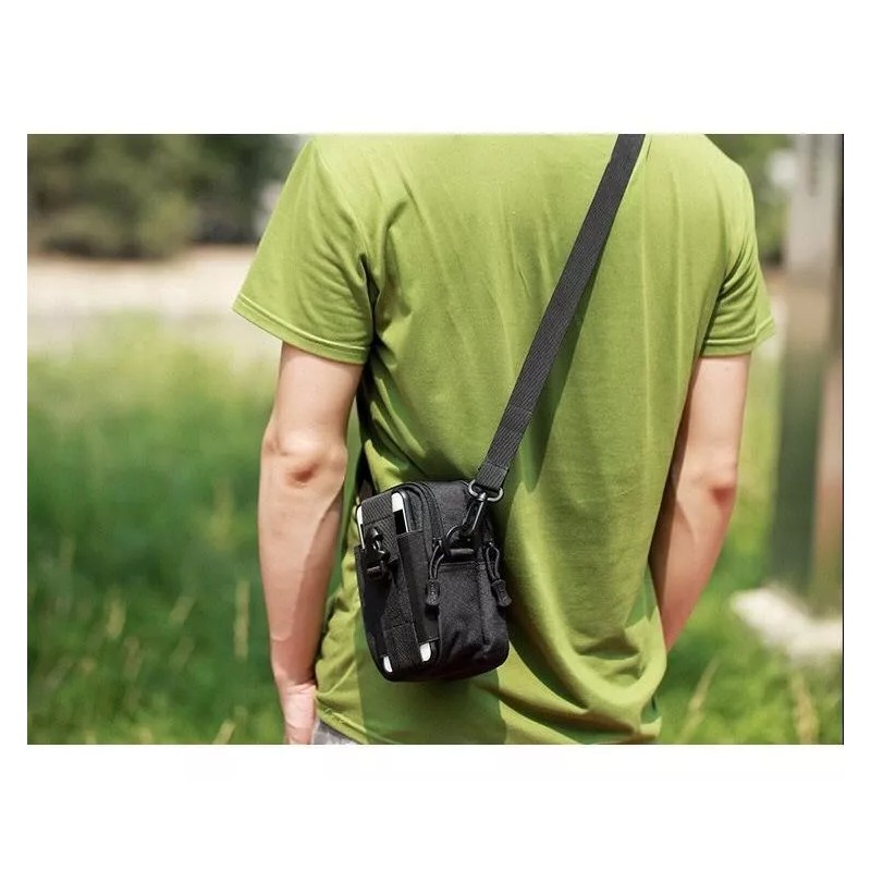 BOSSCO Mochila Táctica Militar Multiuso Celular Cartera Bolsa