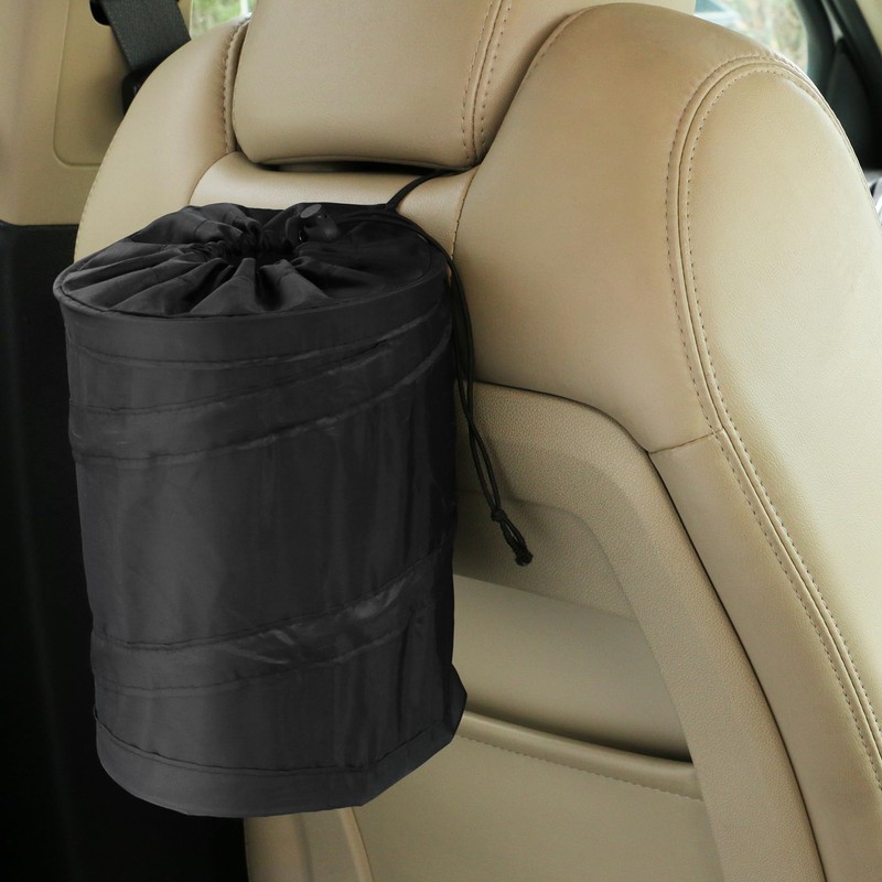 Xtreme Car Trash Can, 8” inch Pop-Up Garbage Bin for
