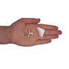 (Pack of 20) White Shelf Brackets 24 x 24 mm