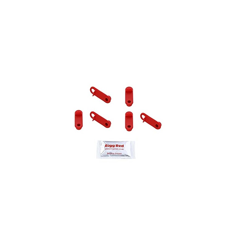 Bigg Red - Bleed Nipple Covers - Compatible with Suitable