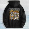 Antihero Combustion Graphic Hoodie 100% Cotton US Warehouse 7 ColorsColor: