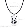 Winssigma Panda Necklace, Lovely Panda Keychain Panda Bracelet Panda Jewelry(Baby