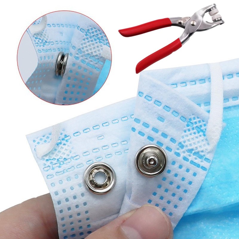 DKJEkdje Safety Eye Tool for Crocheting 5-30mm Snapper Pliers Auxiliary