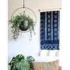 ABETREE Hanging Planter for Indoor Outdoor Plants Metal Mid Century