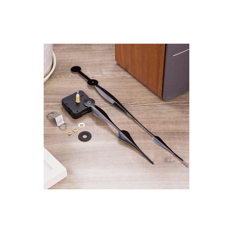 High Torque Quartz Clock Movement Kit - 12" Spade Hands,