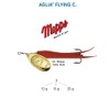 B creative Mepps Aglia Spinner/Sea Trout Lures Salmon Bass Fishing Tackle (Flying C Red/Gold/10g)
