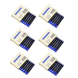 30 PCS Jinhao Fountain Blue Cartridge for Jinhao,Duke and Baoer Pen Standard Size