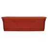 Southern Patio 24" Medallion Window Box, Terra Cotta