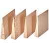 BGS Diy 86678 | Wooden Wedges Set | 4 pcs.