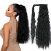 prinfantasy Clip-In Ponytail Extensions, Wavy Hair Extensions, Real Natural Synthetic