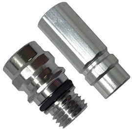 Sherco-Auto A/C Repair Service Valve High & Low Side R-134a Port Adapter OE Style FittingsL8