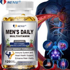 Multivitamínico multivitamínico multivitamínico multimineral diario para hombres 120ct