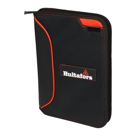Hultafors Work Gear HT5140 Contractor's Business Portfolio, Full Zipper Closure, Writing Pad Included