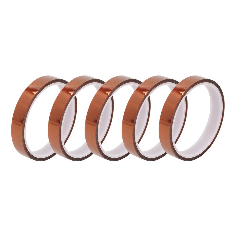 5Pcs High Temperature Tape Heat Resistance Insulating Heat Transfer Tape