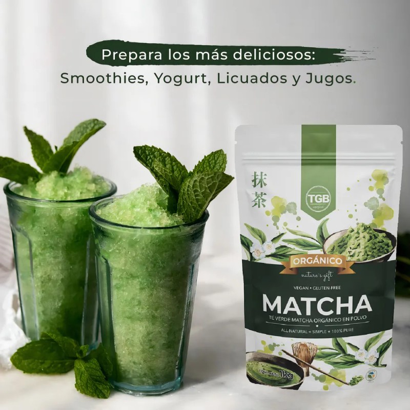 Té Matcha The Good Basket Orgánico 1kg Antioxidante Vegano