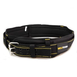 Tool Belt Suspenders Tool Harness for Heavy Duty Work ，Movable shoulder Pads, Quick Clip Suit for CLC, Husky,Dewalt Tool Belt (Black)…