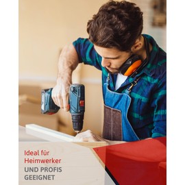 Red Tools Socket Adapter Set 3 Pieces - 1/4 Inch, 1/2 Inch, 3/8 Inch - Socket Adapter and Bit Adapter in One - 3/8 and 1/4 Inch Bit Adapter - for Cordless Screwdrivers