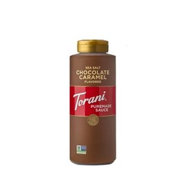 Torani Puremade Sauce, Salted Chocolate Caramel, 16.5 Ounces