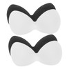 KOMBIUDA 4 Pieces Removable Bra Sponge Inserts Breathable Bra Pads