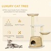 PawHut 47" Cat Tree Kitty Activity Center, Cat Climbing Toy