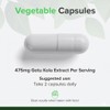 Gotu Kola Capsules 4750mg Equivalent - 10:1 Extract, 90 Vegan
