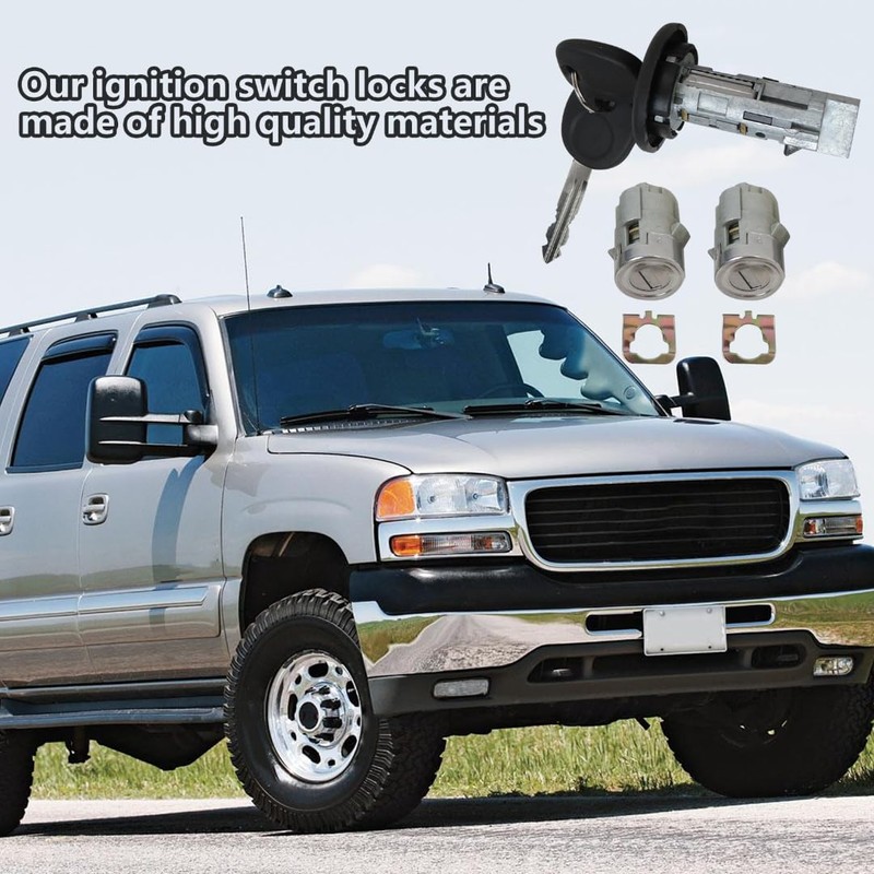 Ignition Switch Lock Cylinder Kit Fit for Dodge RAM Pickup