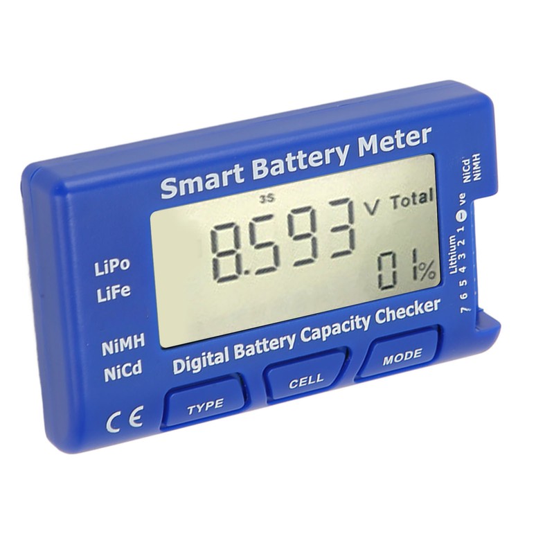 Battery Meter 5 in 1 Multifunctional Digital Battery Checker with