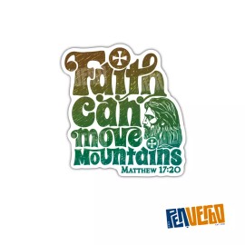 Custom Hand Made Faith Can Move Mountains | Matthew 17:20 | Bible Verse | Religious Gift | BV250