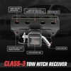 DNA MOTORING 2" Receiver Class III Mini Tow Hitches Compatible