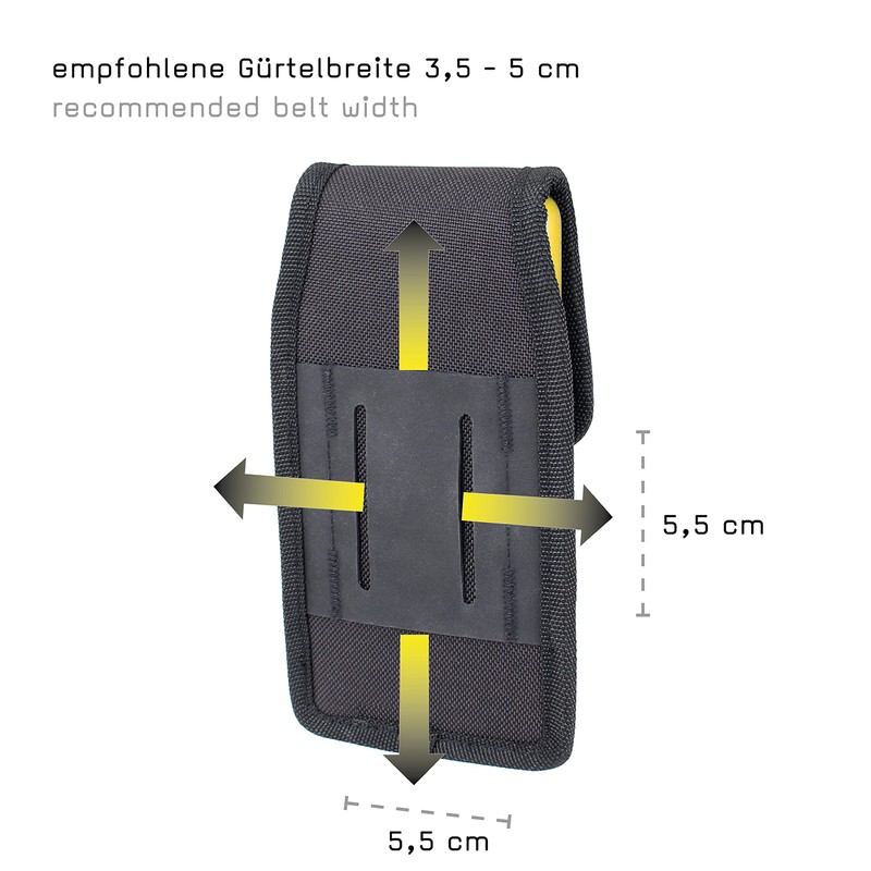 tee-uu Smarty PRO Smartphone Holster (Black)