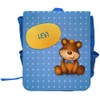 Children's Rucksack for Boys with Name Levi and a Bear
