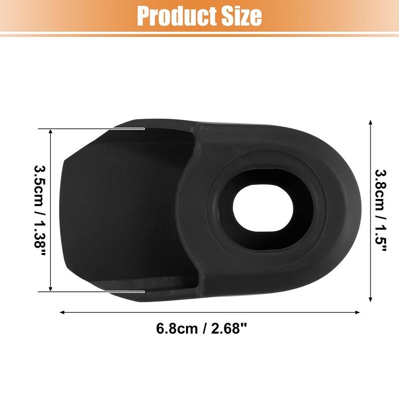 X AUTOHAUX Bicycle Cycling Crank Boot Protector Mountain Bike Gel