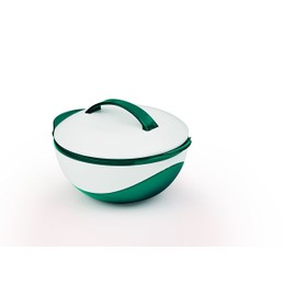 GOURMETmaxx Thermo-Bowl, Green/White, 400 ml