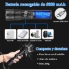 Lampara Tictica 32000 Lm Bateria Extra Grande Usb Recargable Linterna