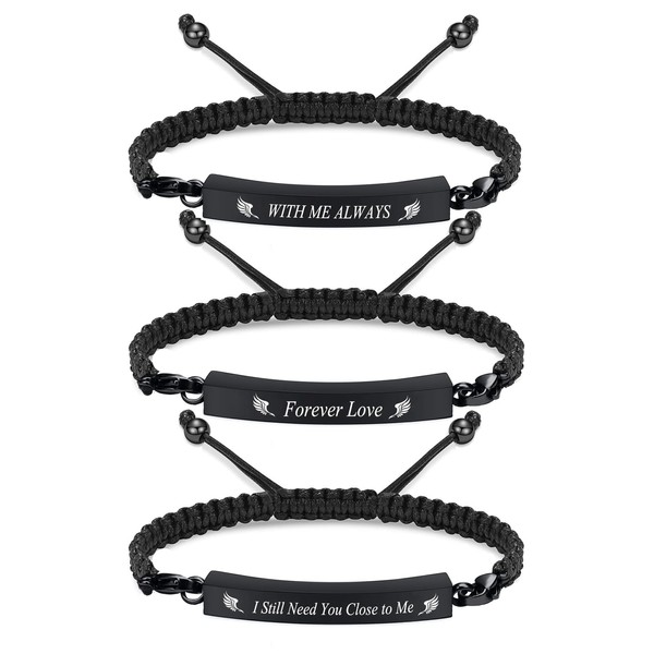 zeqingjw Cremation Bracelet for Ashes Adjustable Cremation Urn Bracelet Bangle