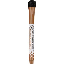Enyolidimk Magnetic Whiteboard Markers With Erase Fine Tip Dry Erase Markers,Magnetic Whiteboard Pen Writing Drawing Erasable Board Marker Office Supplies,Dry Erase and Wet Erase Markers (Brown)