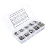 PENGLIN 340 Pcs Cross Hole Countersunk Machine Screws M3 Nuts