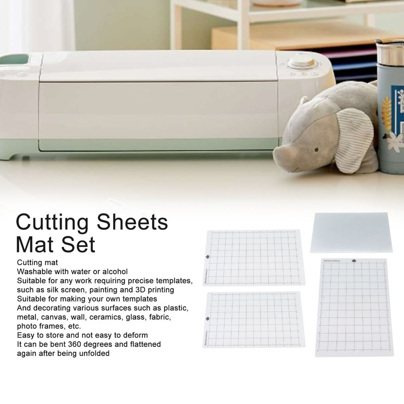 23 Pcs Cutting Sheets Mat Set Flexible Strong Washable Stencil