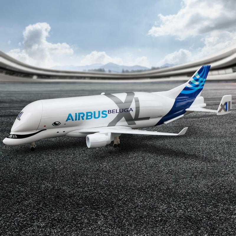 Busyflies 1/300 Great White Whale Model Alloy Model for Collection