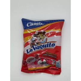 Canel's La Vaquita  CARAMELO   butterscotch flavor mil hard candy  peg bag  4oz