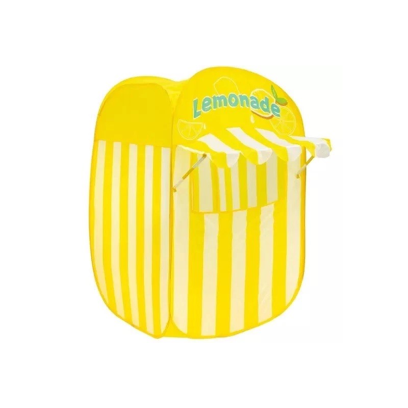 Kids' Indoor Pop Up Play Tent Lemonade Stand Yellow &
